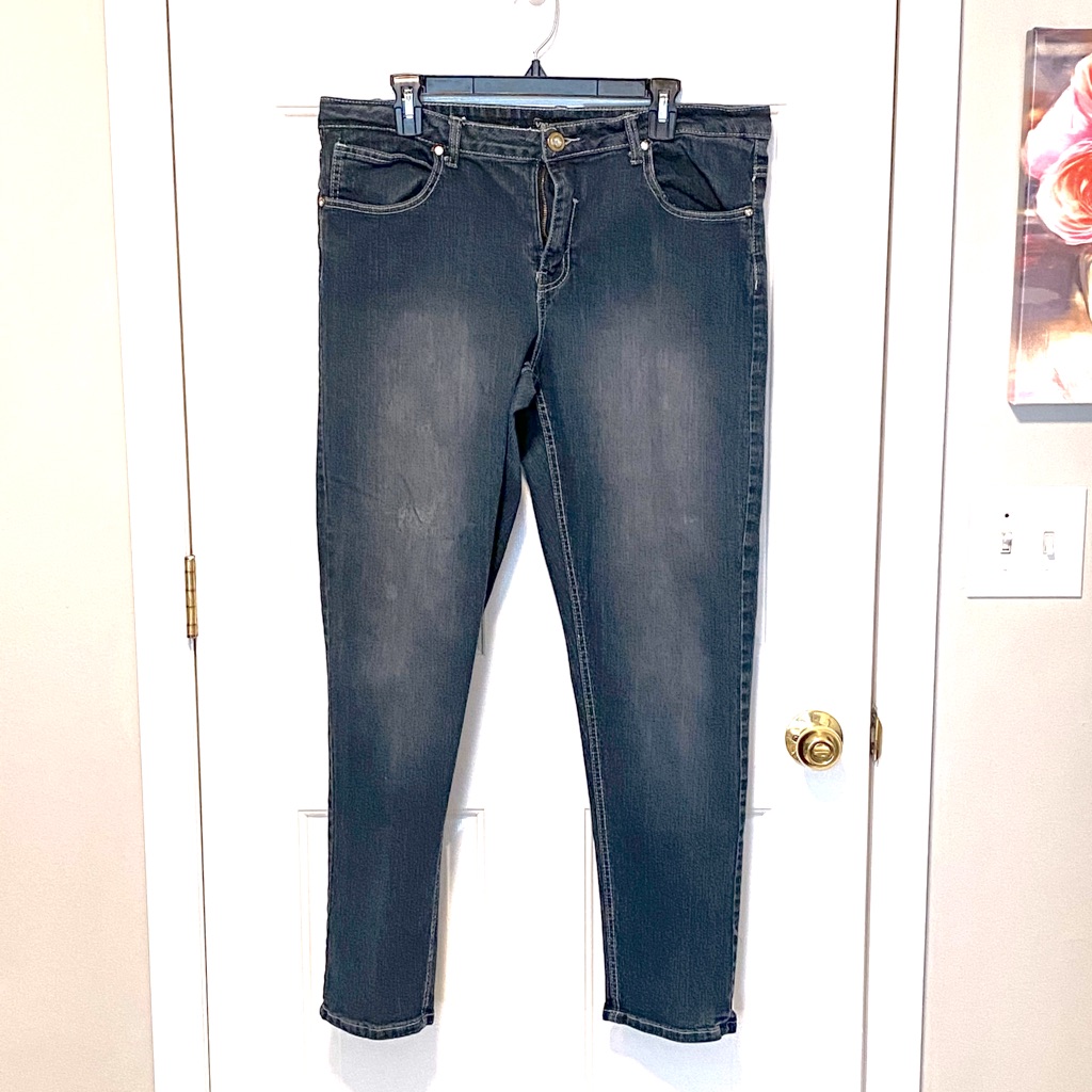Vintage Harlem Skinny Embroidery 16 494
